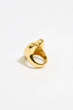 Cheap BIMBA Y LOLA Anillo Corazon Negro