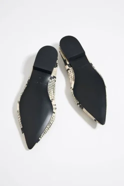 Best BIMBA Y LOLA Bailarina Piel Print Serpiente