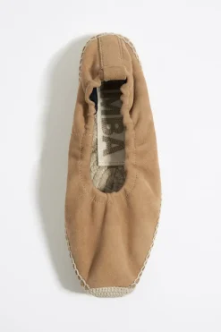 Fashion BIMBA Y LOLA Bailarina Plataforma Yute Ante Marron