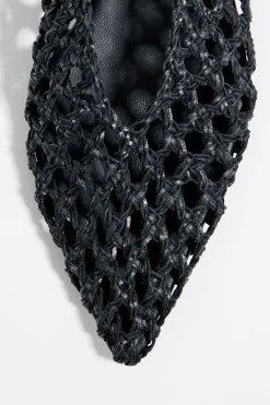 Online BIMBA Y LOLA Bailarina Trenzado Negra