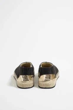 Shop BIMBA Y LOLA Bailarina Yute Destalonada Serraje Gris