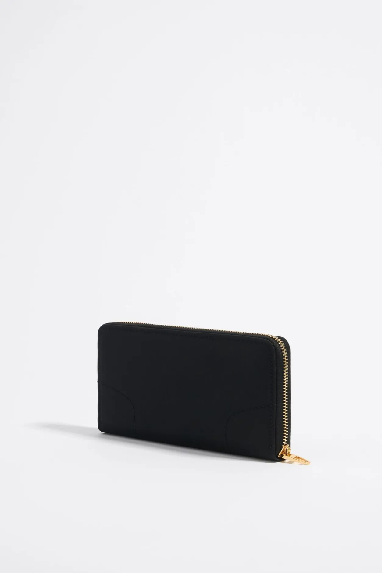 Outlet BIMBA Y LOLA Billetera Horizontal Cremallera Nylon Negra