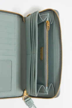 Sale BIMBA Y LOLA Billetera Horizontal Nylon Verde Agua