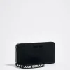Flash Sale BIMBA Y LOLA Billetera Horizontal Nylon Negra