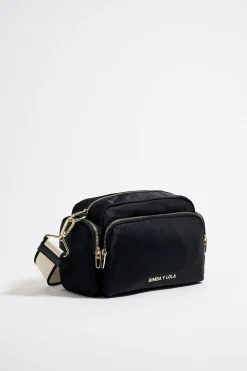 Flash Sale BIMBA Y LOLA Bolso Bandolera Mediano Nylon Negro