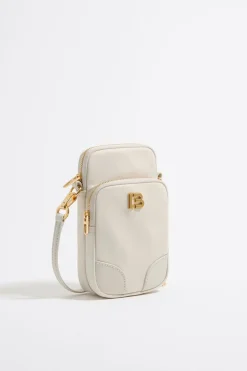 New BIMBA Y LOLA Bolso Bandolera Mini Nylon Piedra