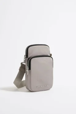 Shop BIMBA Y LOLA Bolso Bandolera Mini Nylon Arena