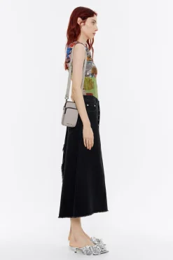 Shop BIMBA Y LOLA Bolso Bandolera Mini Nylon Arena