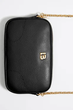 Sale BIMBA Y LOLA Bolso Bandolera Mini Piel Negro