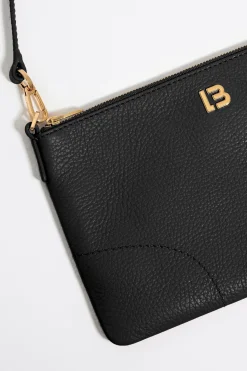 Clearance BIMBA Y LOLA Bolso Bandolera Mini Piel Negro