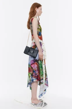 Online BIMBA Y LOLA Bolso Bandolera Mini Piel Negro