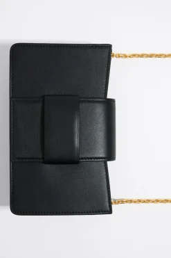 Online BIMBA Y LOLA Bolso Bandolera Mini Piel Negro