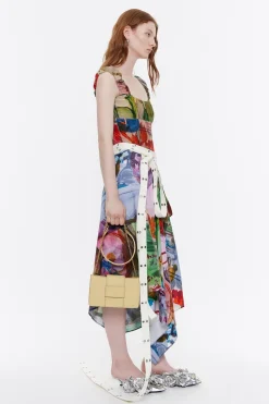 Hot BIMBA Y LOLA Bolso Bandolera Mini Piel Amarillo Topacio