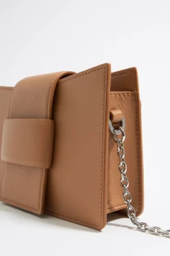 Outlet BIMBA Y LOLA Bolso Bandolera Mini Piel Miel