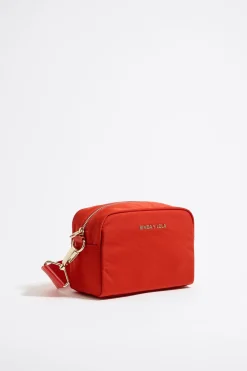 Hot BIMBA Y LOLA Bolso Bandolera Pequeno Nylon Coral
