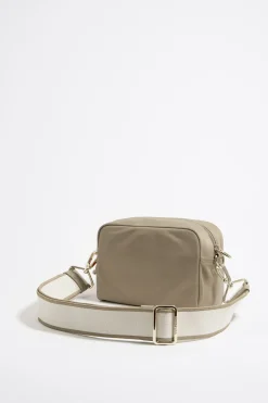 Cheap BIMBA Y LOLA Bolso Bandolera Pequeno Nylon Caqui Claro