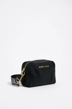 New BIMBA Y LOLA Bolso Bandolera Pequeno Negro