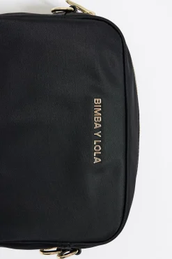 Cheap BIMBA Y LOLA Bolso Bandolera Pequeno Nylon Negro