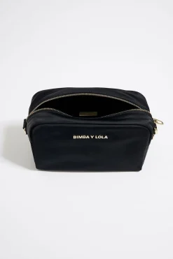 Cheap BIMBA Y LOLA Bolso Bandolera Pequeno Nylon Negro