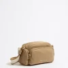 New BIMBA Y LOLA Bolso Bandolera Pequeno Nylon Tostado