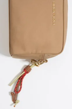 Cheap BIMBA Y LOLA Bolso Bandolera Pequeno Nylon Tostado