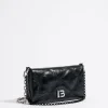 Cheap BIMBA Y LOLA Bolso Bandolera Pequeno Piel Negro