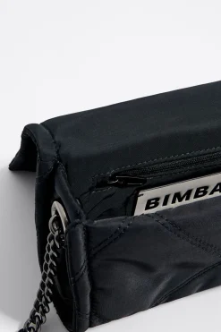 Outlet BIMBA Y LOLA Bolso Bandolera Solapa Mini Negro