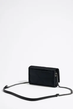 Outlet BIMBA Y LOLA Bolso Bandolera Solapa Mini Negro