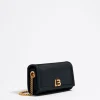 Discount BIMBA Y LOLA Bolso Bandolera Solapa Mini Negro