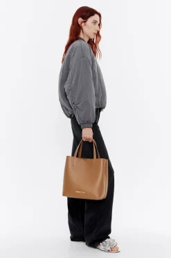 Sale BIMBA Y LOLA Bolso Chihuahua Grande Piel Miel