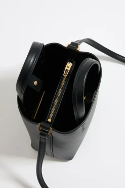 Outlet BIMBA Y LOLA Bolso Chihuahua Mini Piel Negro