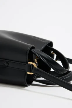 Online BIMBA Y LOLA Bolso Chihuahua Mini Piel Negro