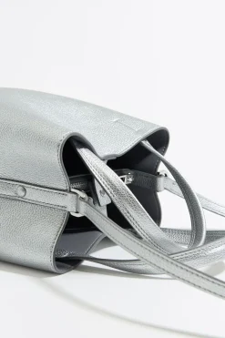 Store BIMBA Y LOLA Bolso Chihuahua Pequeno Piel Plata