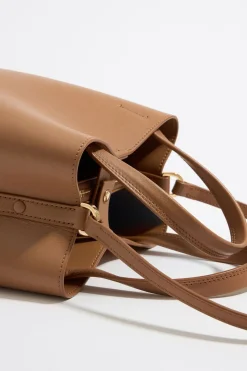 Shop BIMBA Y LOLA Bolso Chihuahua Pequeno Piel Miel