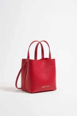 Outlet BIMBA Y LOLA Bolso Chihuahua Pequeno Piel Rojo
