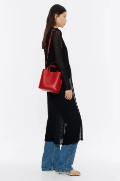 Outlet BIMBA Y LOLA Bolso Chihuahua Pequeno Piel Rojo