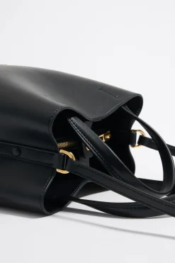 Fashion BIMBA Y LOLA Bolso Chihuahua Pequeno Piel Negro