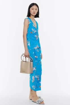 Hot BIMBA Y LOLA Bolso Chihuahua Pequeno Piel Gris Claro