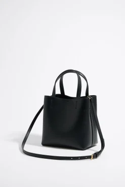 Store BIMBA Y LOLA Bolso Chihuahua X Ana Leovy Pequeno Piel Negro