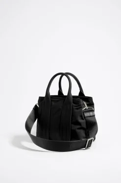 Cheap BIMBA Y LOLA Bolso De Mano Mediano Nylon Negro