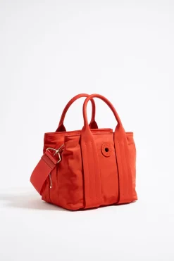 Sale BIMBA Y LOLA Bolso De Mano Mediano Nylon Coral