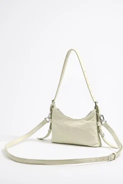 Outlet BIMBA Y LOLA Bolso Hobo Pocket Mini Piel Hueso