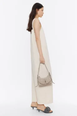 Cheap BIMBA Y LOLA Bolso Hobo Pocket Mini Piel Swarovski Piedra