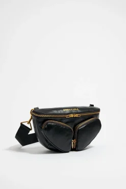 Online BIMBA Y LOLA Bolso Rinonera Pocket Pequeno Piel Negro