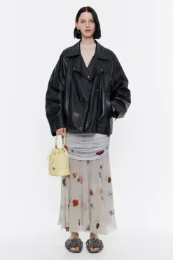 Store BIMBA Y LOLA Bolso Saca Nylon Amarillo Claro