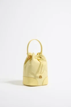 Outlet BIMBA Y LOLA Bolso Saca Nylon Amarillo Claro