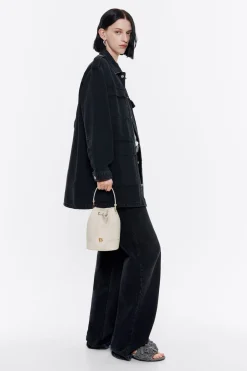 Online BIMBA Y LOLA Bolso Saca Nylon Piedra