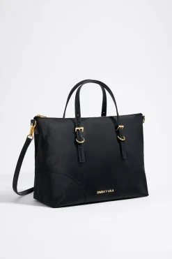 Fashion BIMBA Y LOLA Bolso Shopper Grande Negro