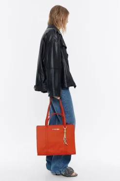 Online BIMBA Y LOLA Bolso Shopper Grande Nylon Coral