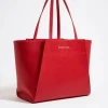 Online BIMBA Y LOLA Bolso Shopper Grande Piel Rojo